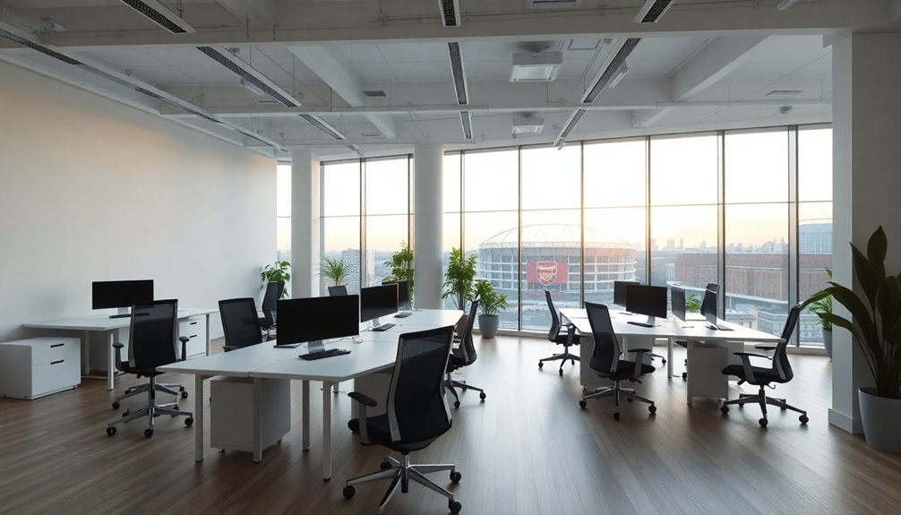 arsenal office refurbishment project