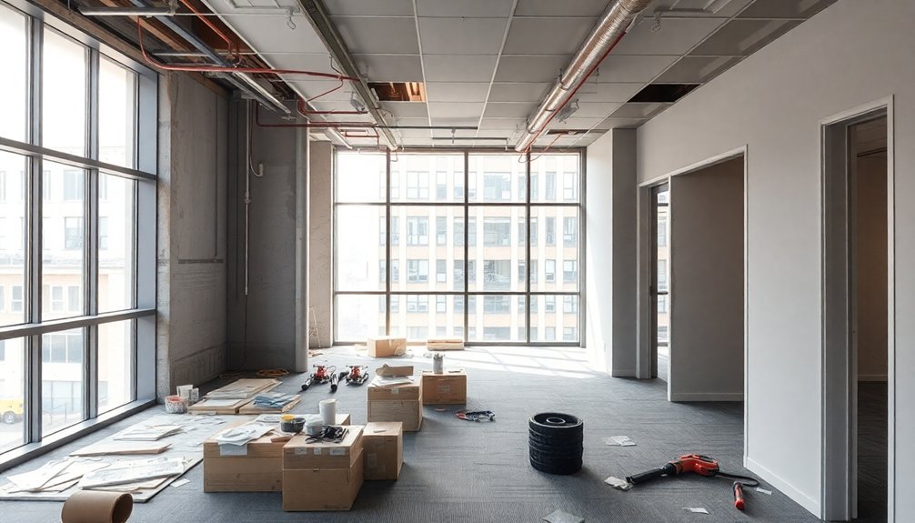 barbican office refurbishment phases