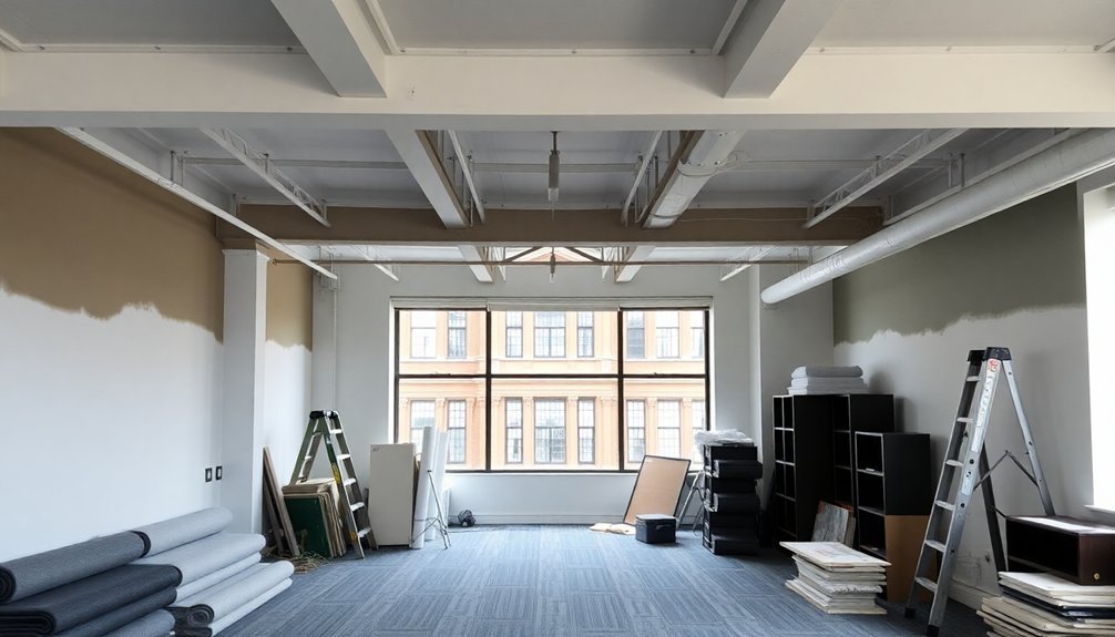 barnsbury office refurbishment phases