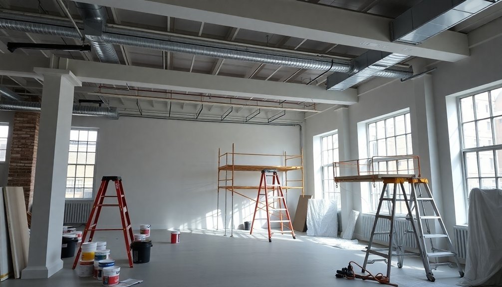 brixton office refurbishment phases