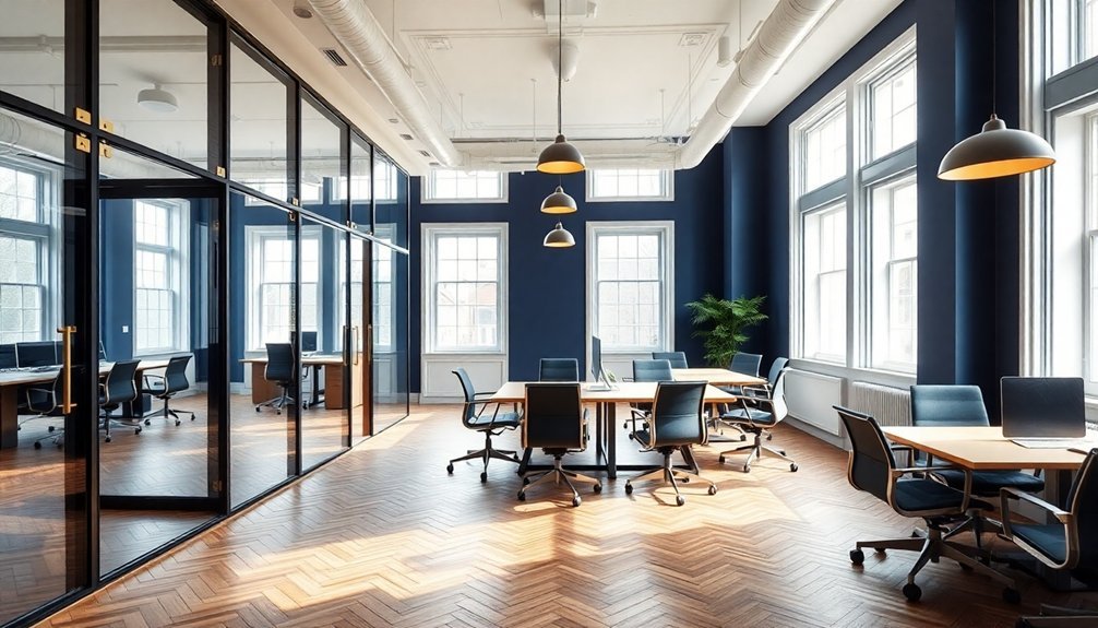 brompton road office renovation