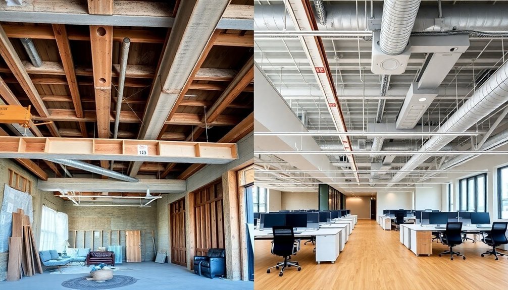 cuddington office refurbishment phases