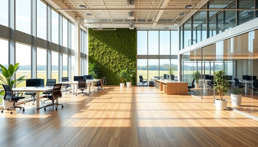 leaves green office renovation