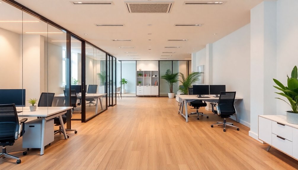 lower edmonton office renovation