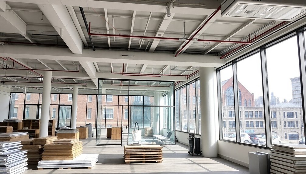 mile end office refurbishment