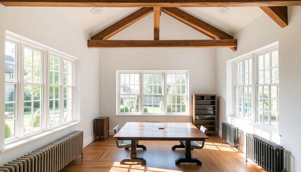 morden hall park office renovation