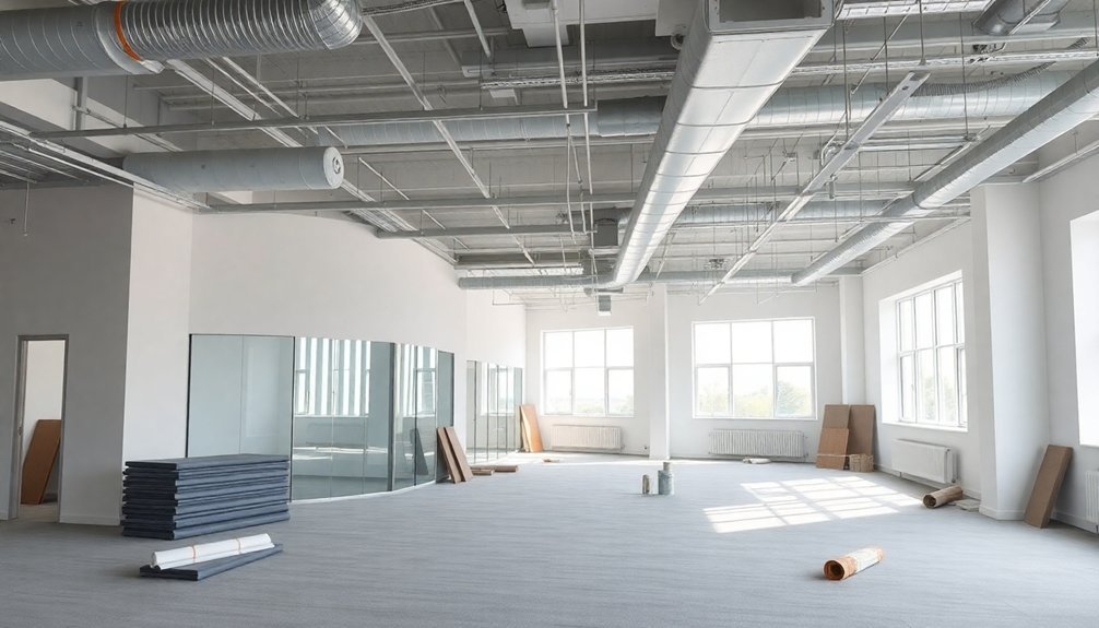 office refurbishment phases bow road