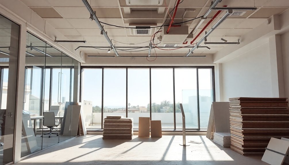 office refurbishment phases cyprus