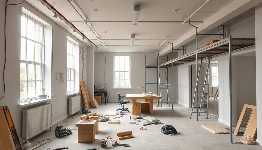 office refurbishment phases explained