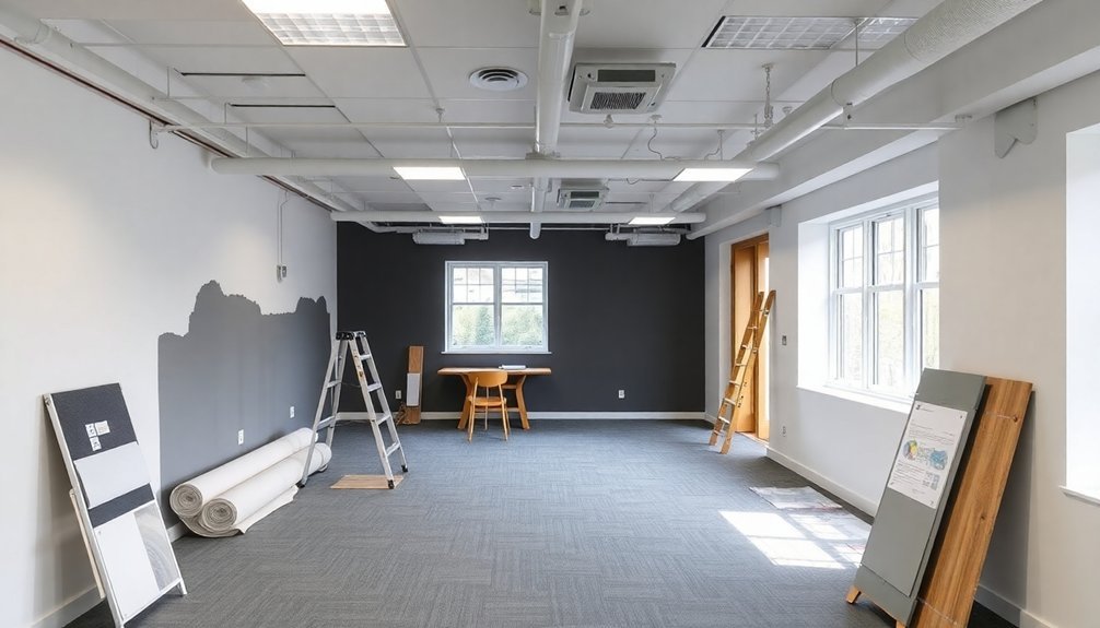 office refurbishment phases explained