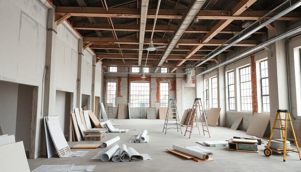 office refurbishment phases hackney