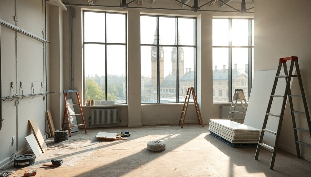 office refurbishment phases hanwell