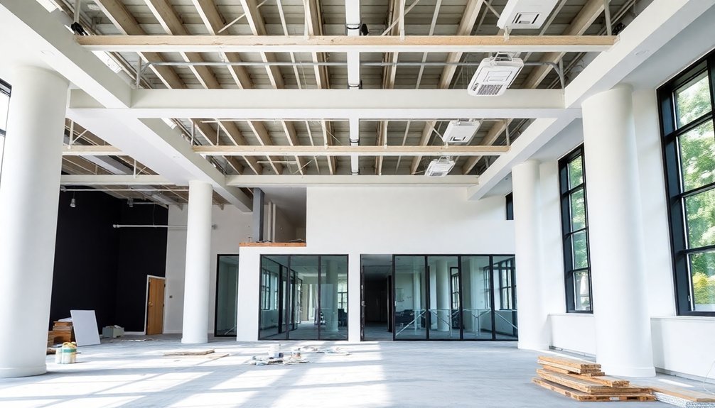 office refurbishment phases identified