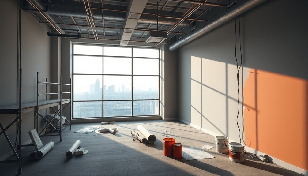 office refurbishment phases lambeth north