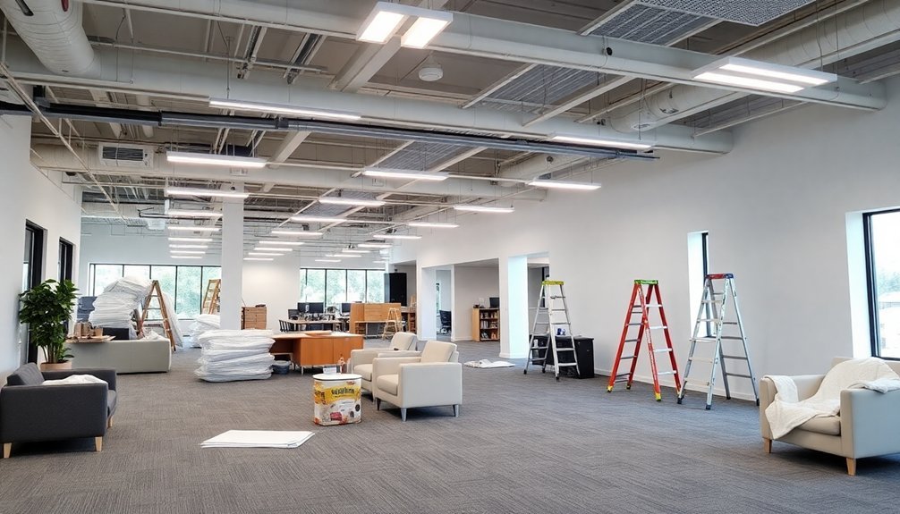 office refurbishment phases lewisham