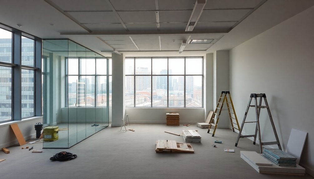 office refurbishment phases leyton