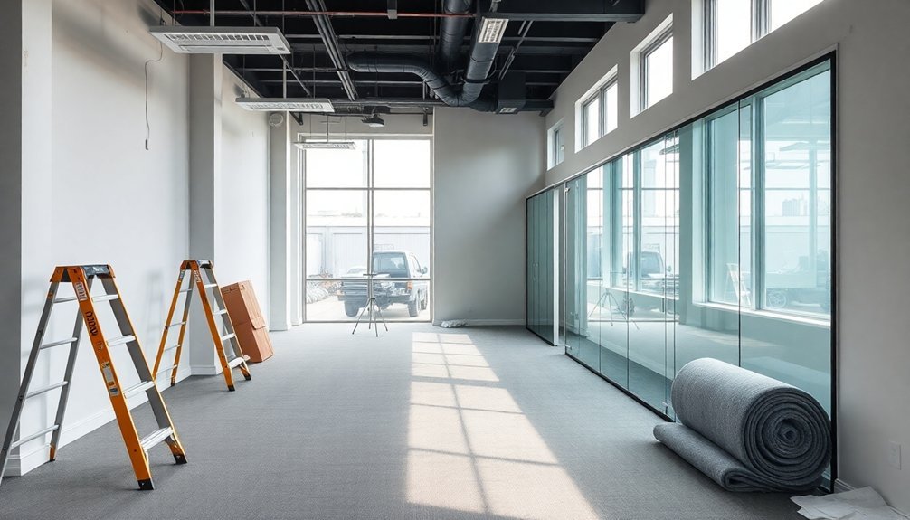 office refurbishment phases merton