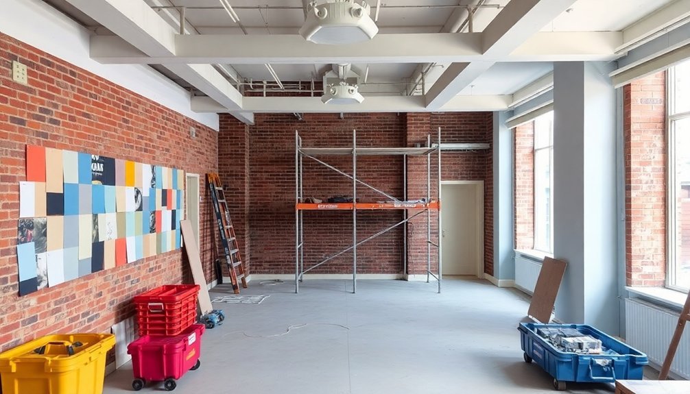 office refurbishment phases outline