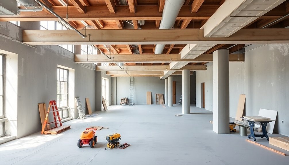 office refurbishment phases outlined