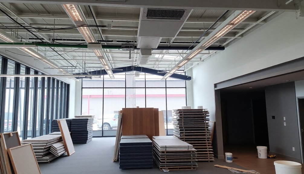 office refurbishment phases outlined