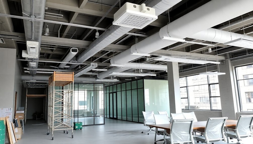 office refurbishment phases outlined