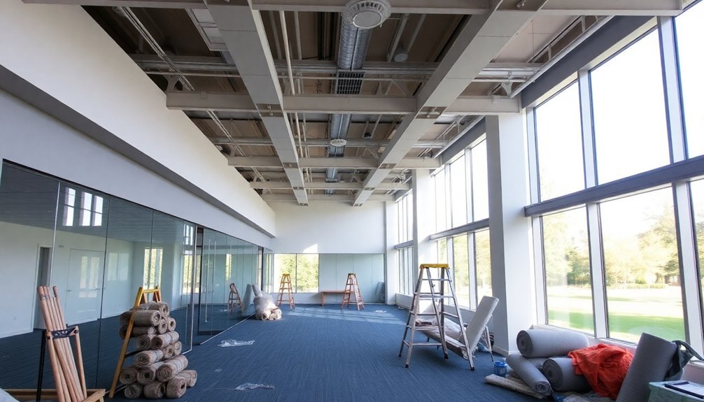 office refurbishment phases outlined