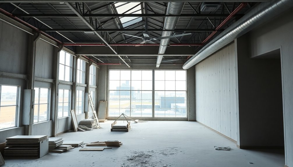 office refurbishment phases outlined