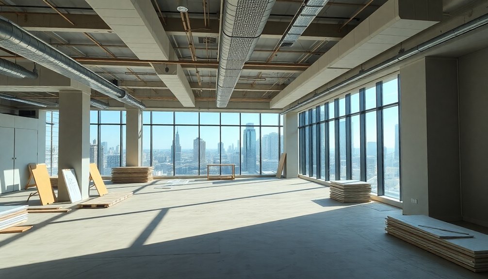 office refurbishment phases outlined