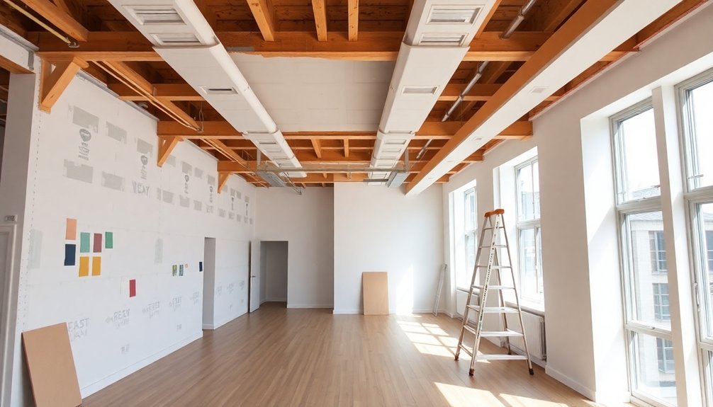 office refurbishment phases outlined