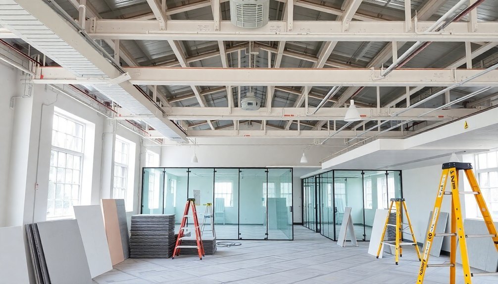 office refurbishment phases outlined