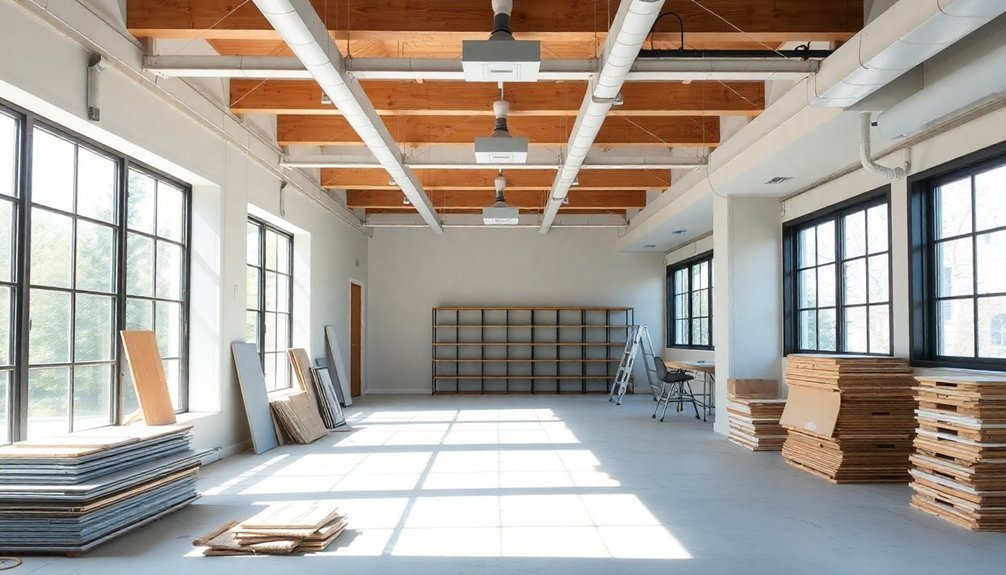 office refurbishment phases outlined