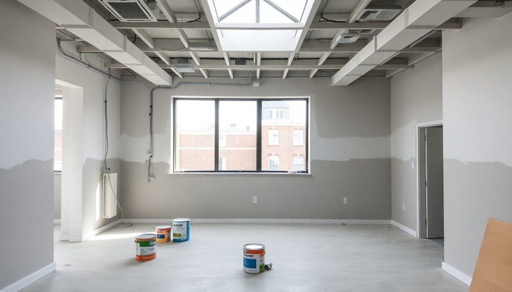 office refurbishment phases outlined