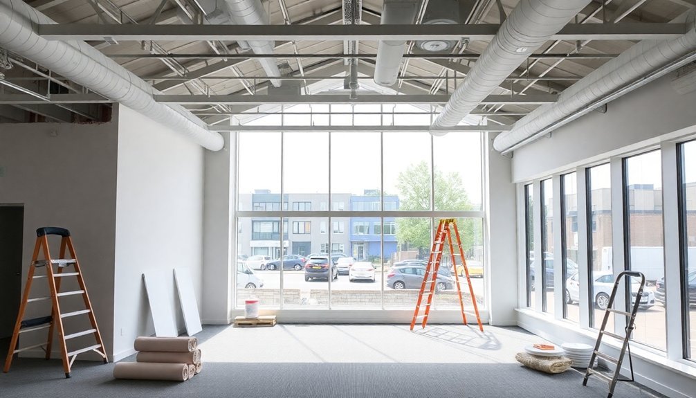 office refurbishment phases outlined