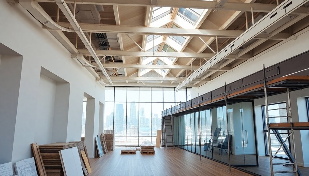 office refurbishment phases outlined