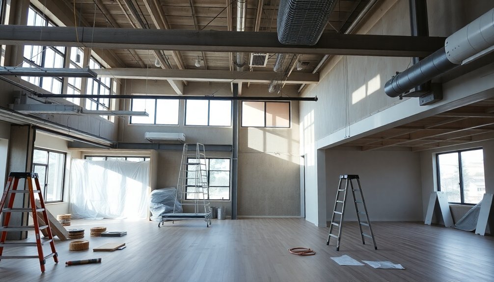 office refurbishment phases outlined