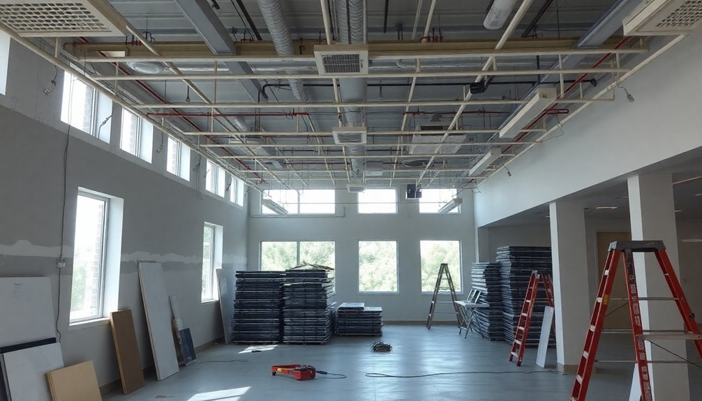 office refurbishment phases outlined