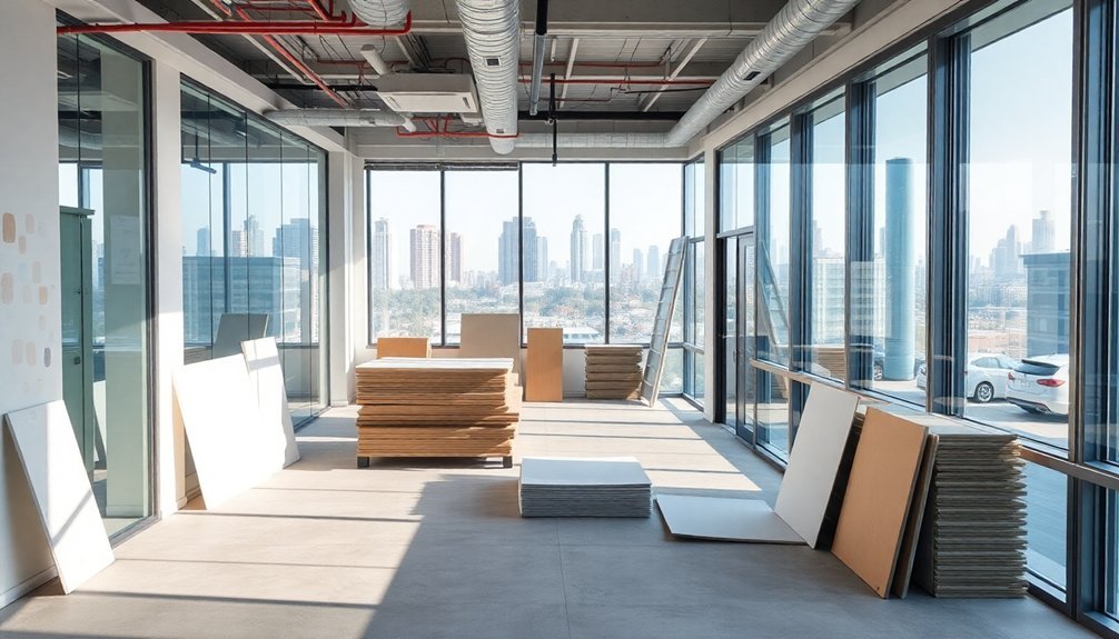 office refurbishment phases outlined