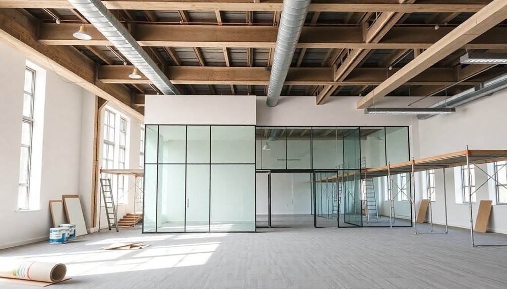 office refurbishment phases outlined
