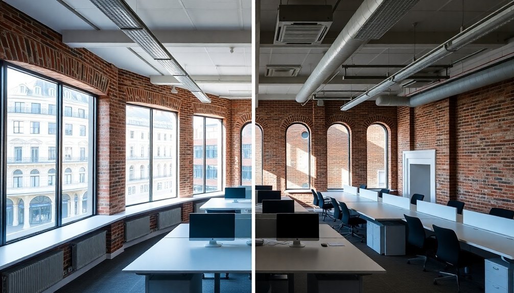 office refurbishment phases outlined