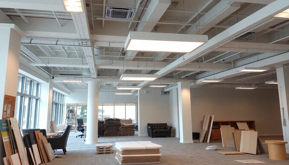 office refurbishment phases outlined