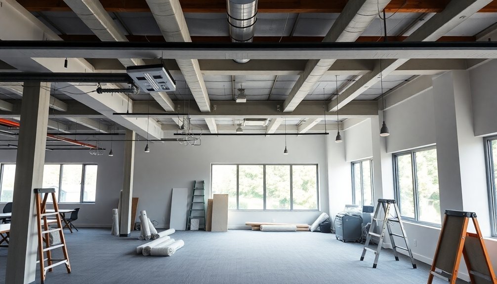 office refurbishment phases outlined