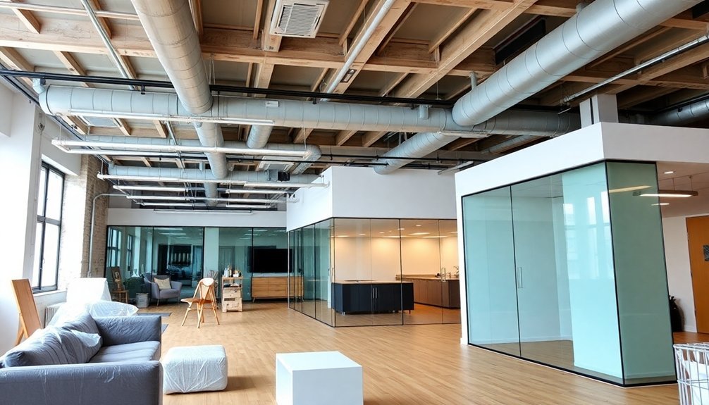 office refurbishment phases outlined