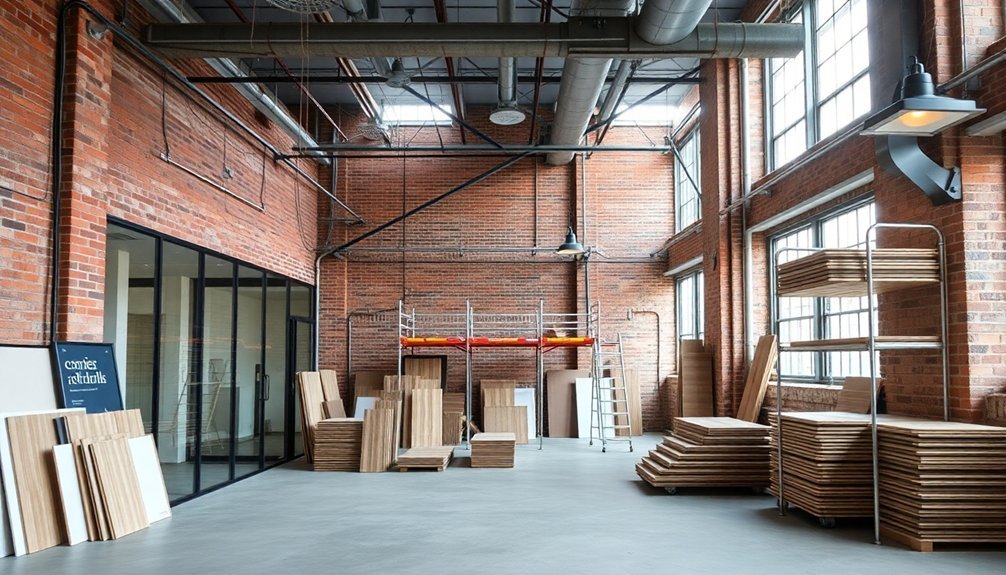 office refurbishment phases outlined