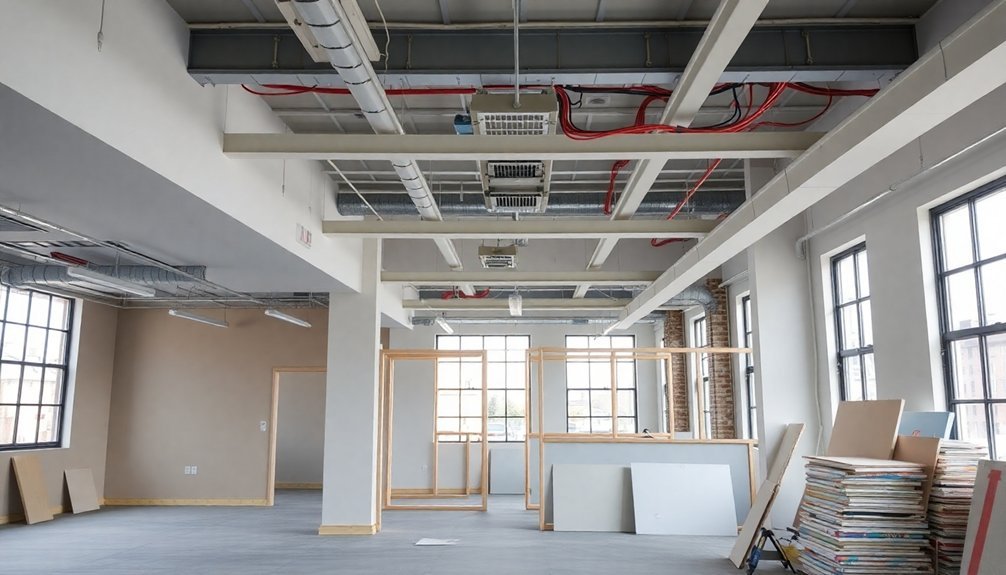 office refurbishment phases outlined