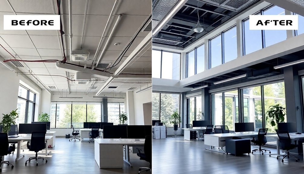 office refurbishment phases outlined