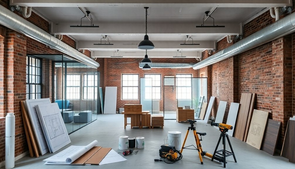 office refurbishment phases overview