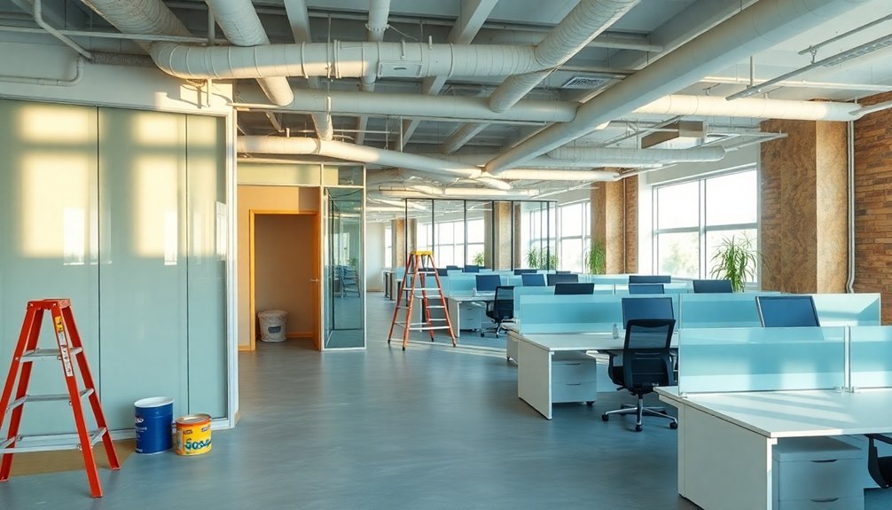 office refurbishment phases overview