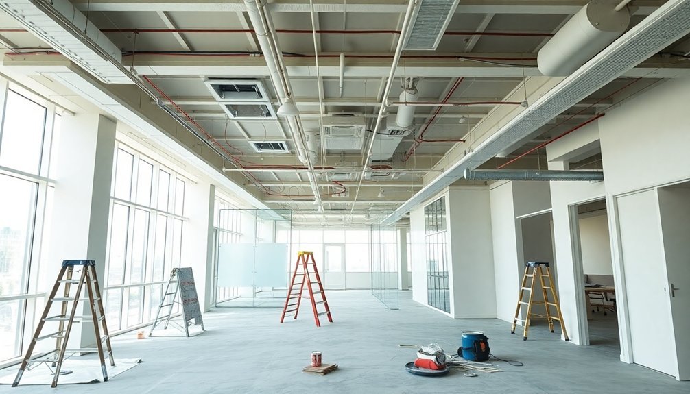 office refurbishment phases overview