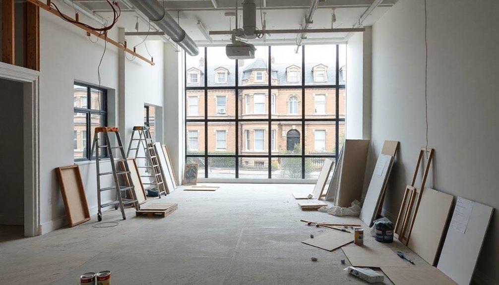 office refurbishment phases overview