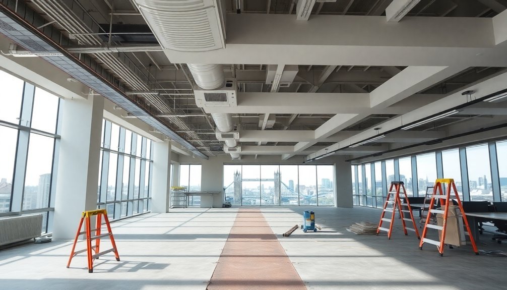 office refurbishment phases overview